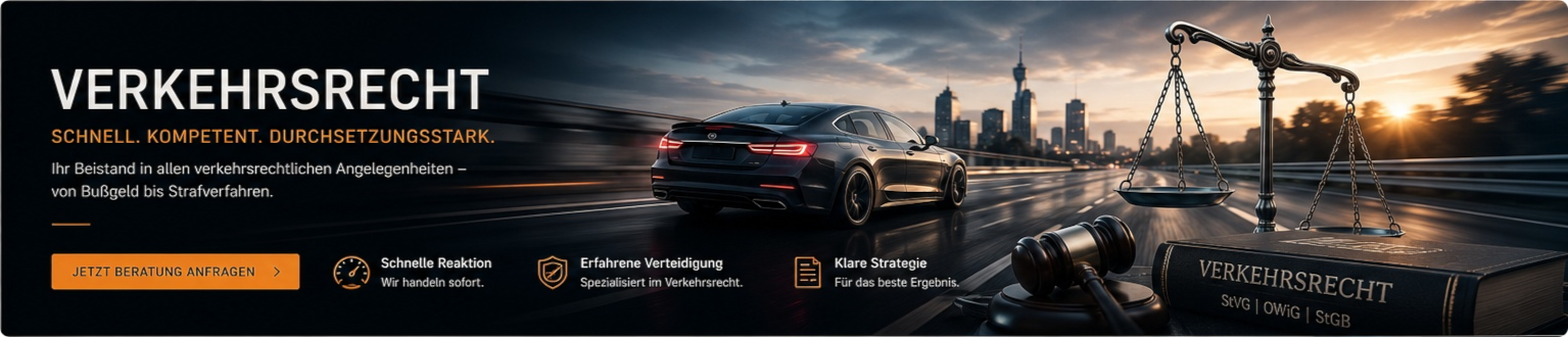 Headermotiv fuer Kanzlei fuer Verkehrsrecht